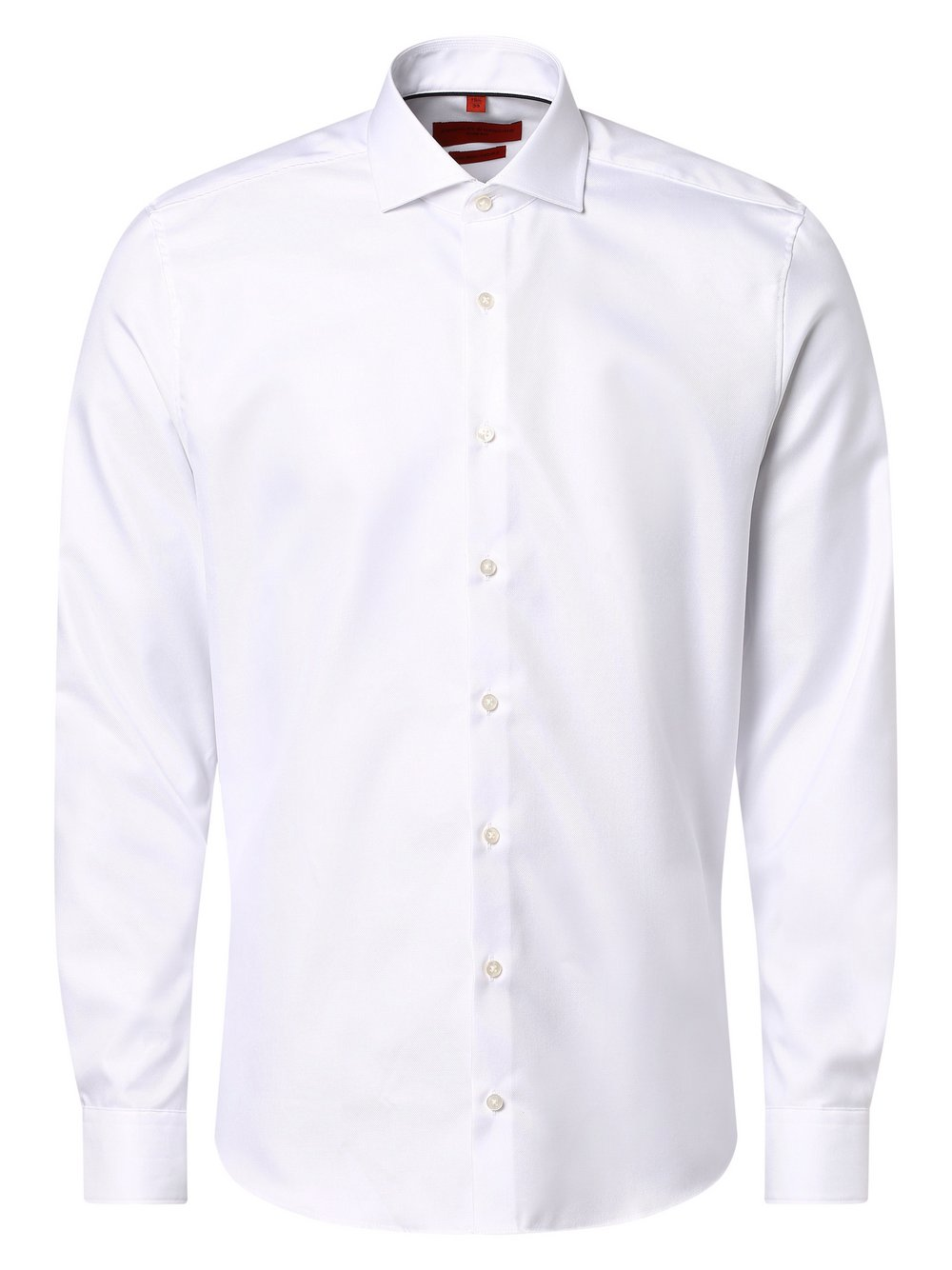 Finshley & Harding Koszula męska Mężczyźni Slim Fit Bawełna biały, 40