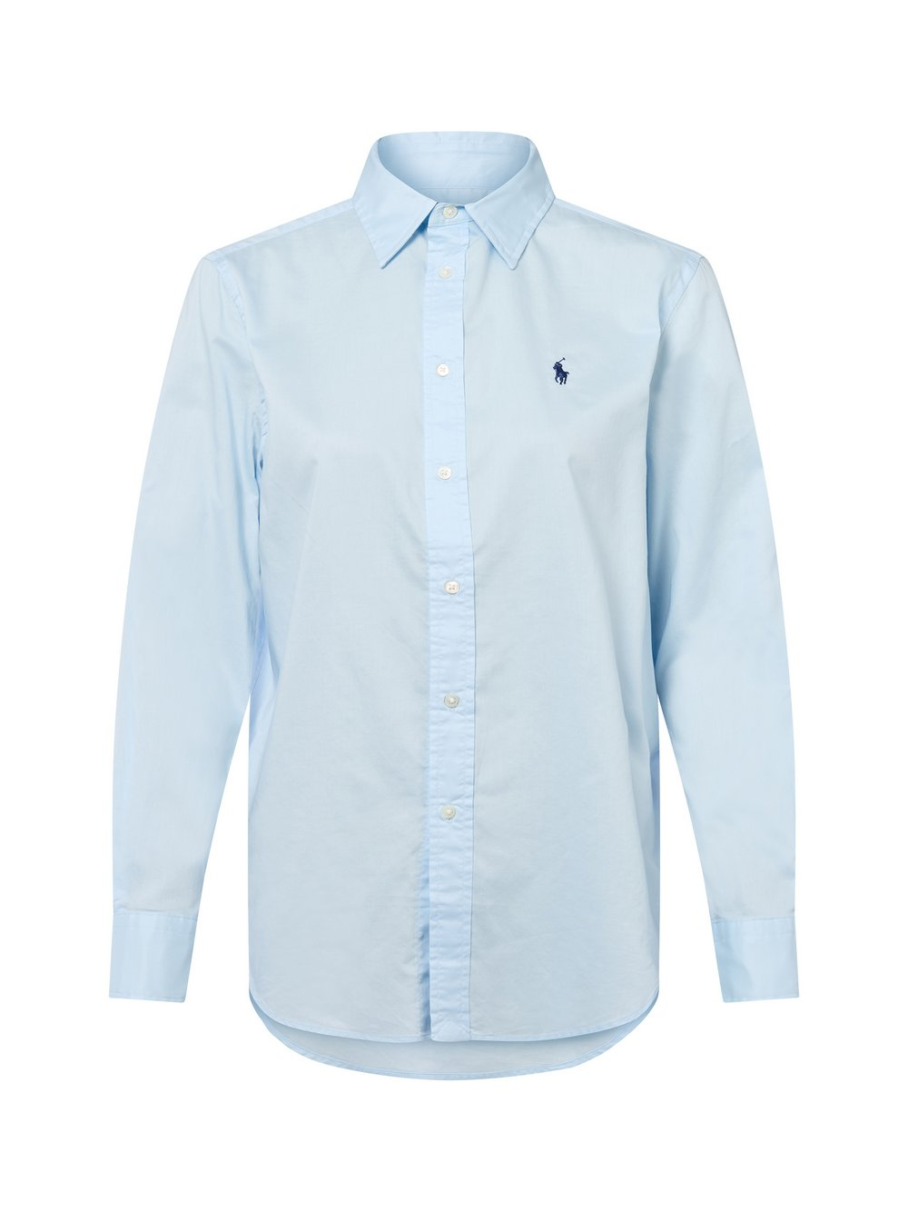 Polo Ralph Lauren Damska bluzka koszulowa Kobiety Bawełna niebieski, S