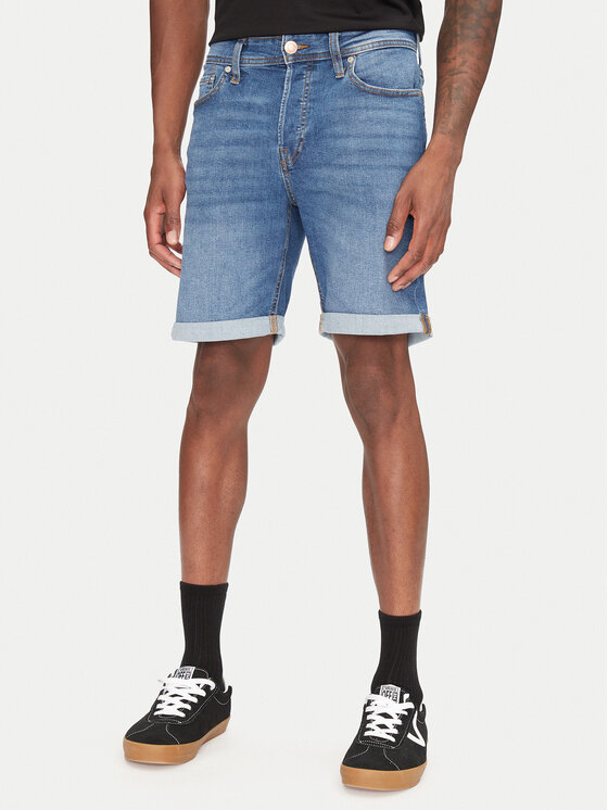 Jack&Jones Szorty jeansowe Rick 12269499 Niebieski Regular Fit miniaturka
