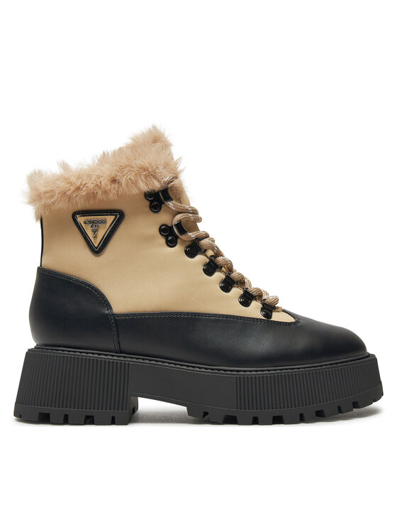Guess Trapery Rezim FLFREZ ELE10 Beżowy