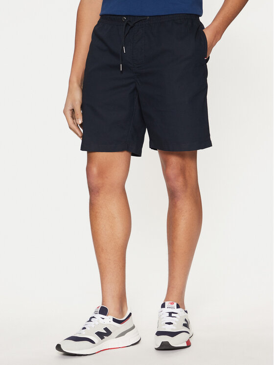 U.S. Polo Assn. Szorty materiałowe MUP3552 Granatowy Regular Fit