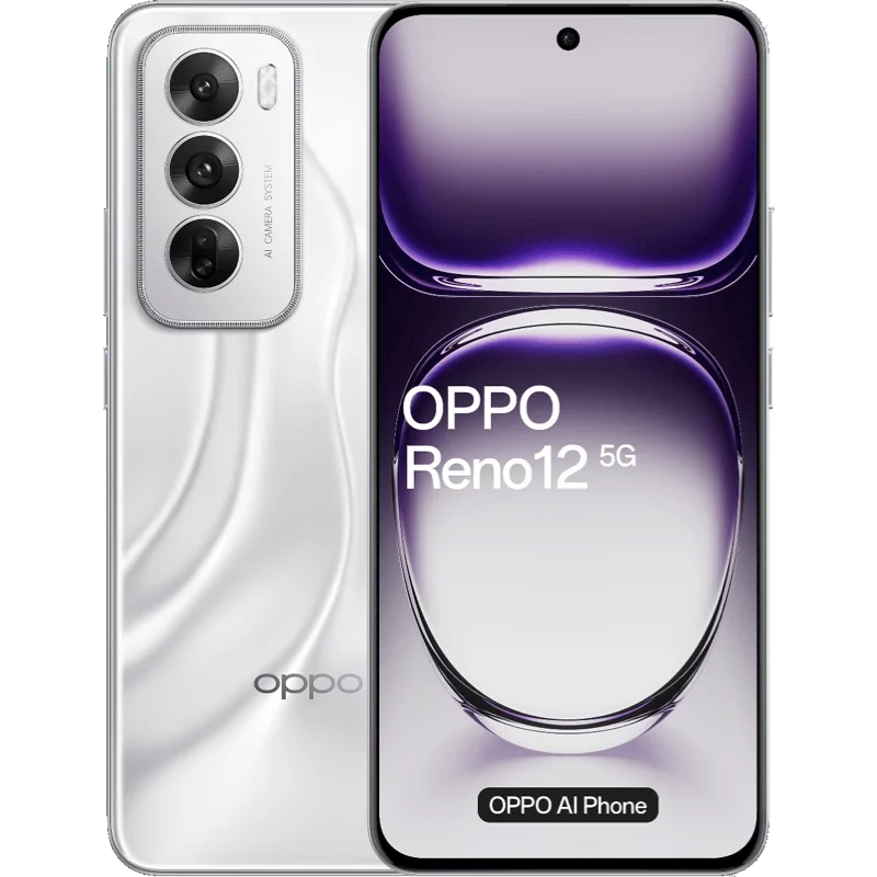OPPO Reno12 5G 12/256 GB DS Srebrny