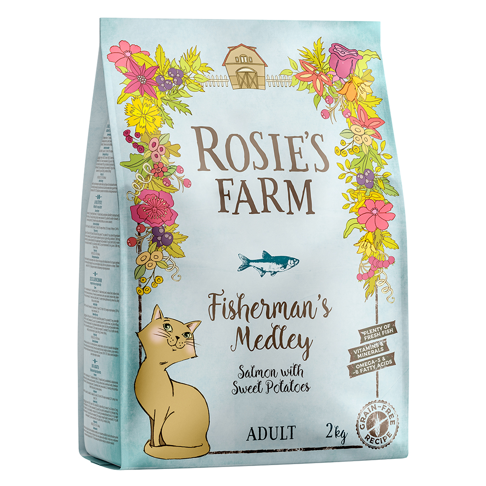 Rosie's Farm Adult, łosoś z batatami - 2 kg