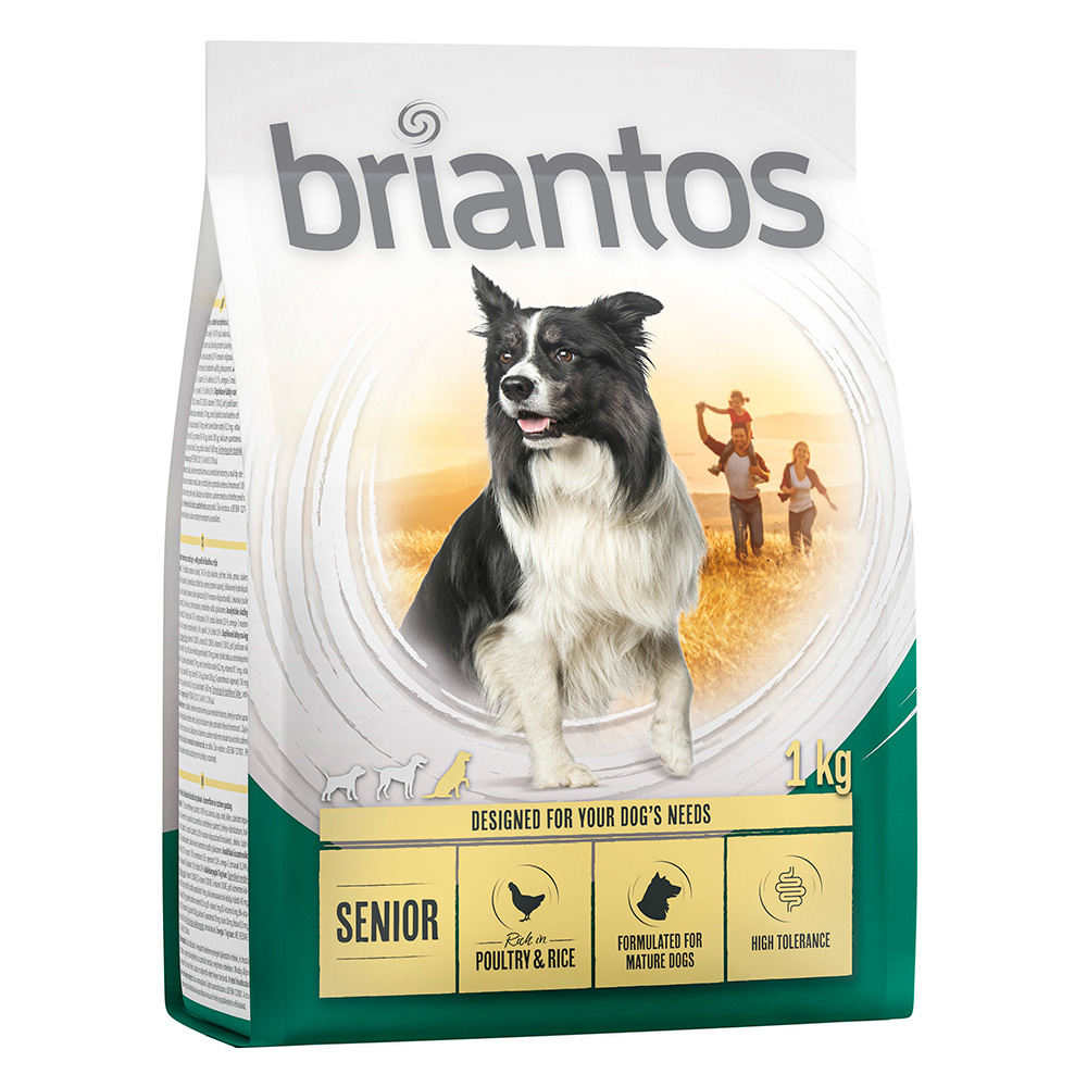 Briantos Senior, z drobiem i ryżem - 4 x 1 kg