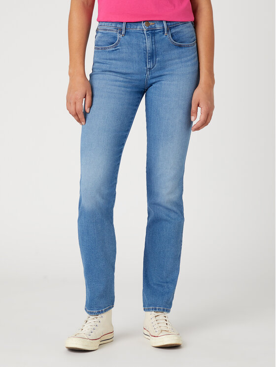 Wrangler Jeansy Slim 610 W26LCY37M 112332355 Niebieski Slim Fit