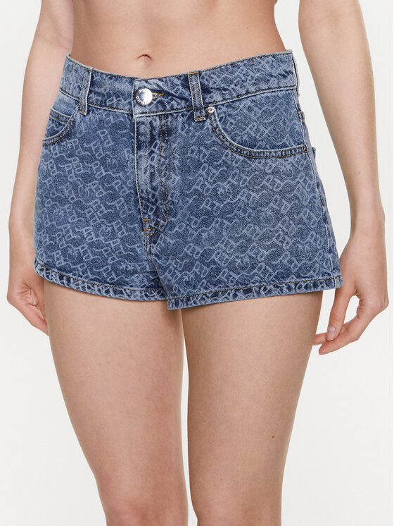 Pinko Szorty jeansowe Andatura 100812 A0Q0 Niebieski Regular Fit