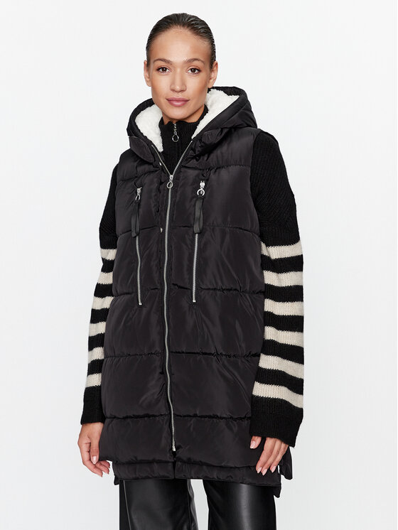ONLY Bezrękawnik 15300259 Czarny Regular Fit