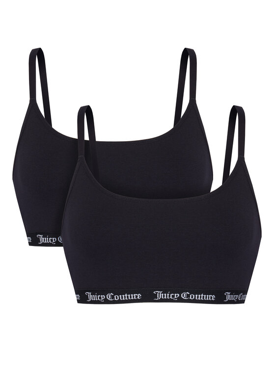 Juicy Couture Komplet biustonoszy topów JCTBT125973 Czarny