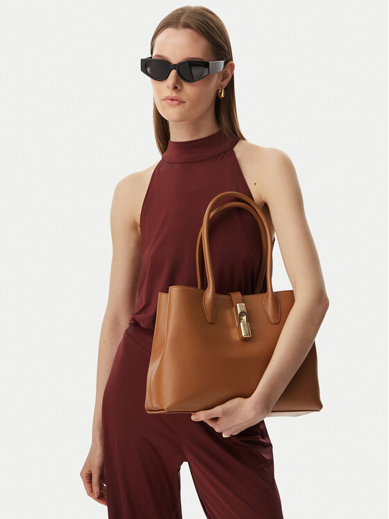 Furla Torebka Goccia M WB01978 ARE000 KH 4557S Brązowy