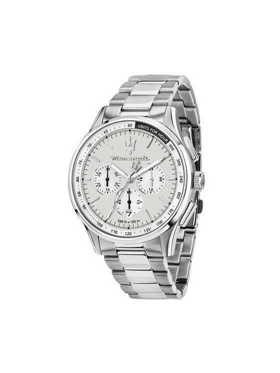 Maserati Zegarek Sorpasso Chronograph R8873624013 Srebrny