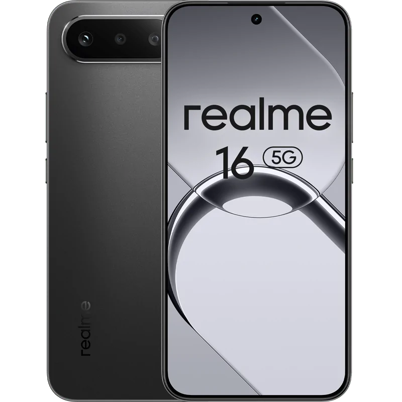 realme 16 5G 8/256GB Czarny