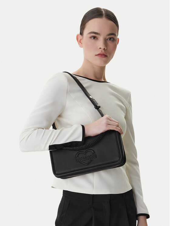 LOVE MOSCHINO Torebka JC4096PP1OLL0000 Czarny