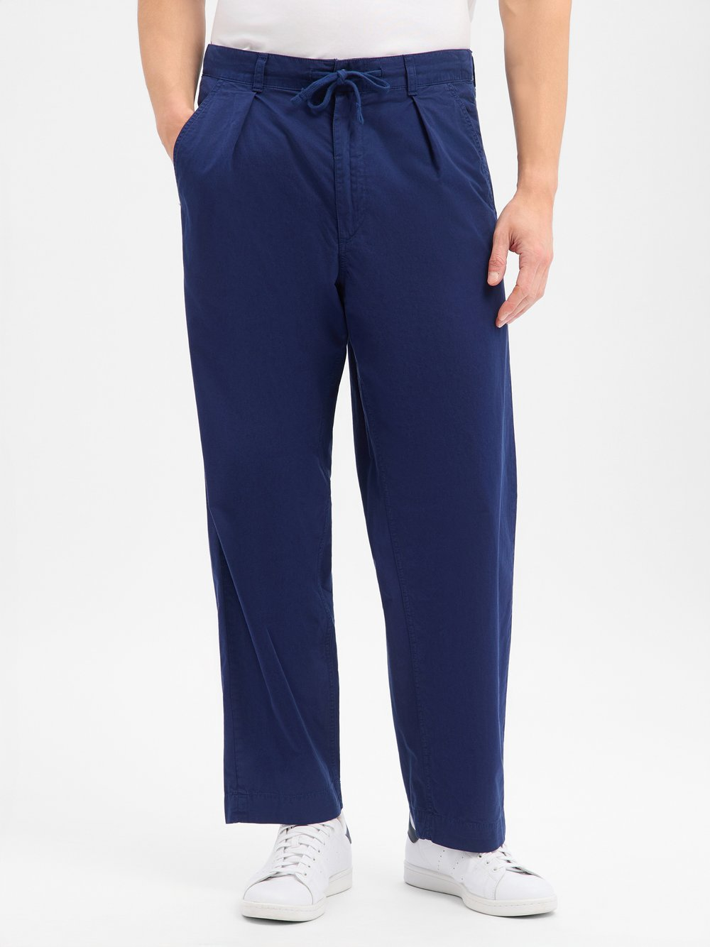Polo Ralph Lauren Męskie spodnie materiałowe - Prepster Easy Pant Mężczyźni Bawełna (100%) niebieski, L