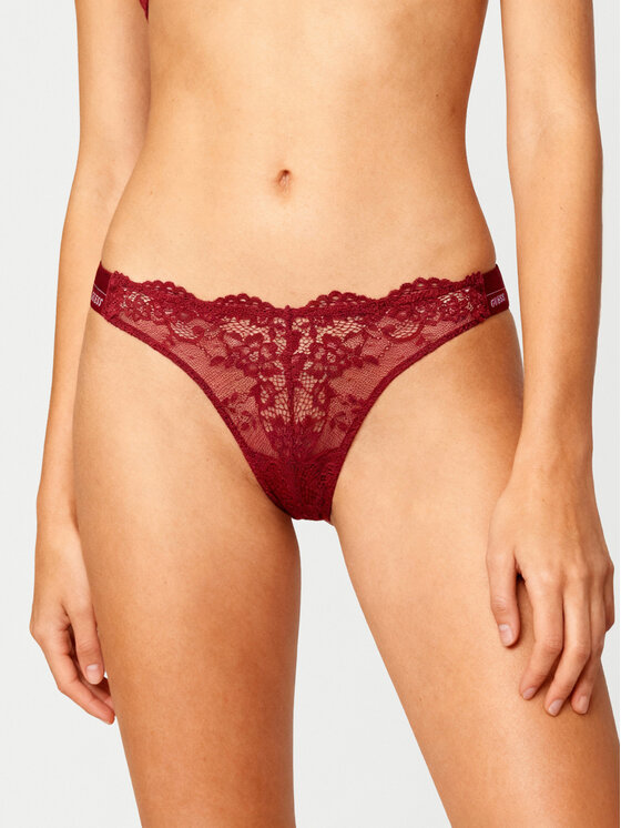 Guess Stringi O4YE01 PZ01C Czerwony