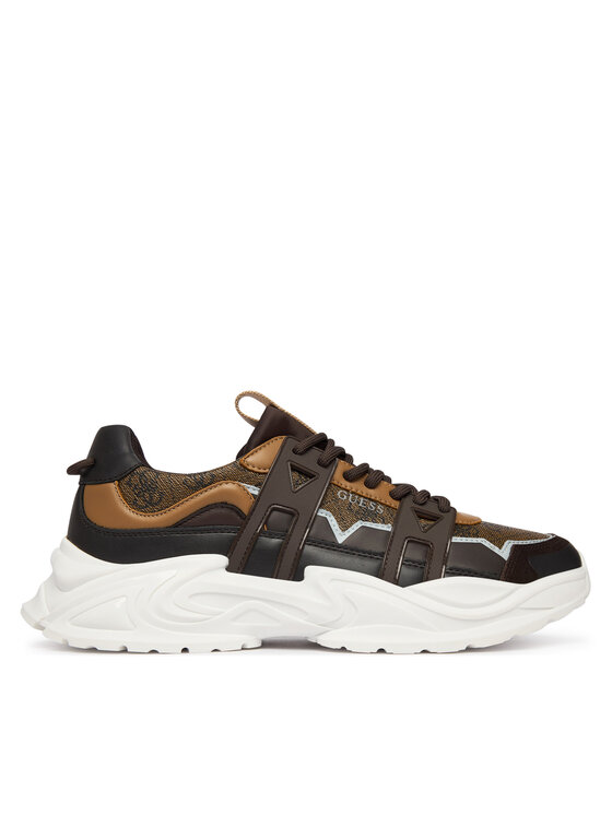 Guess Sneakersy FMPBEU FAL12 Brązowy
