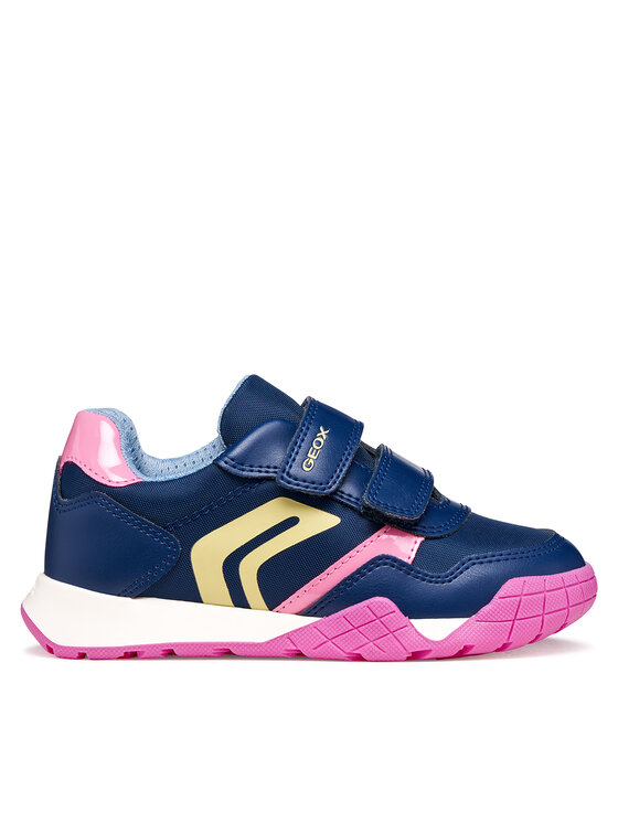 Geox Sneakersy J Rann-E Girl J65P8A 0FU54 C4RE8 S Granatowy