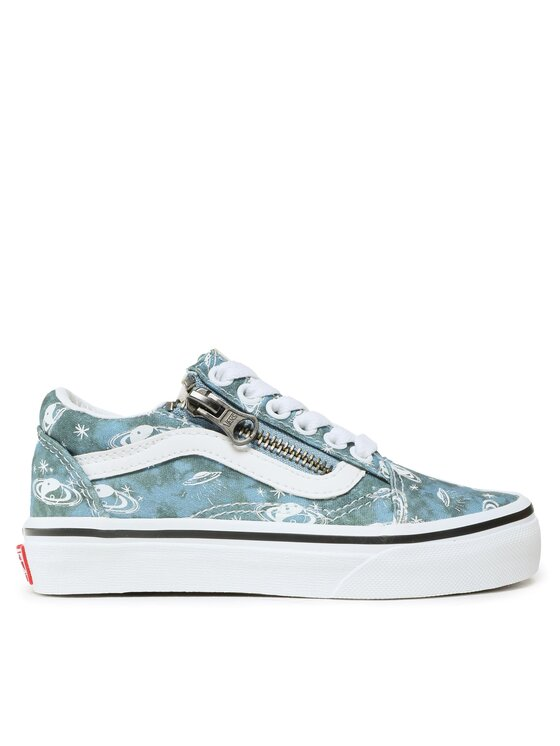 Vans Tenisówki Old Skool Zip VN0A2XSM4481 Niebieski jasny