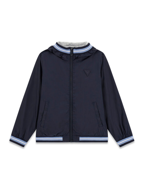Guess Kurtka przejściowa L6RL09 WCFM0 Granatowy Regular Fit