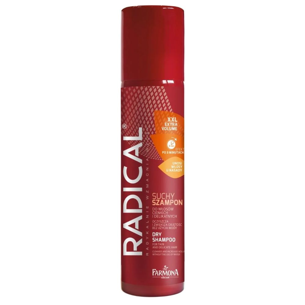 Radical Suchy Szampon do włosów cienkich i delikatnych 180ml