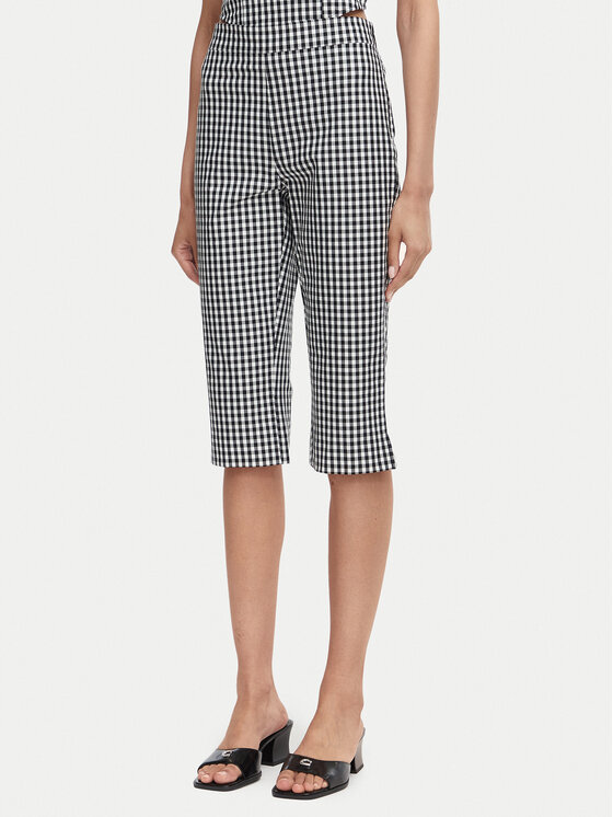 Guess Spodnie capri W6YB35 W4486 Czarny Slim Fit