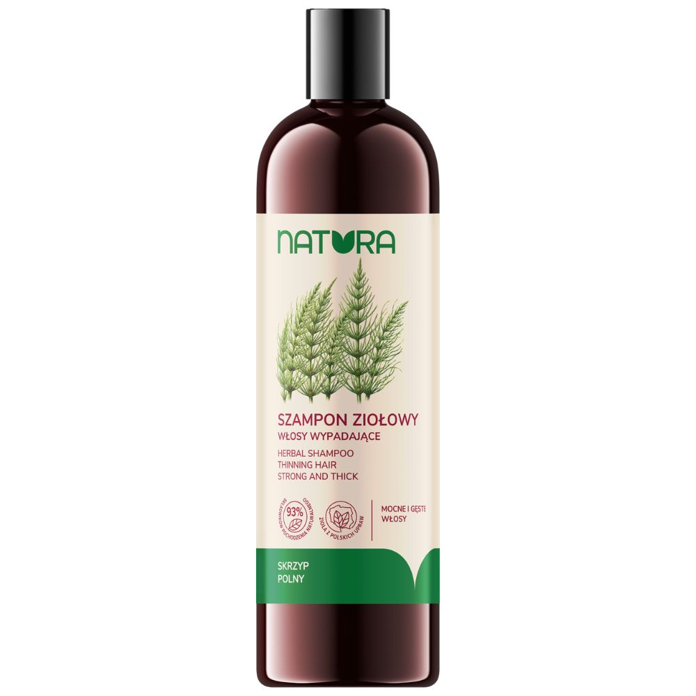 Natura Skrzyp Polny szampon ziołowy do włosów 380 ml