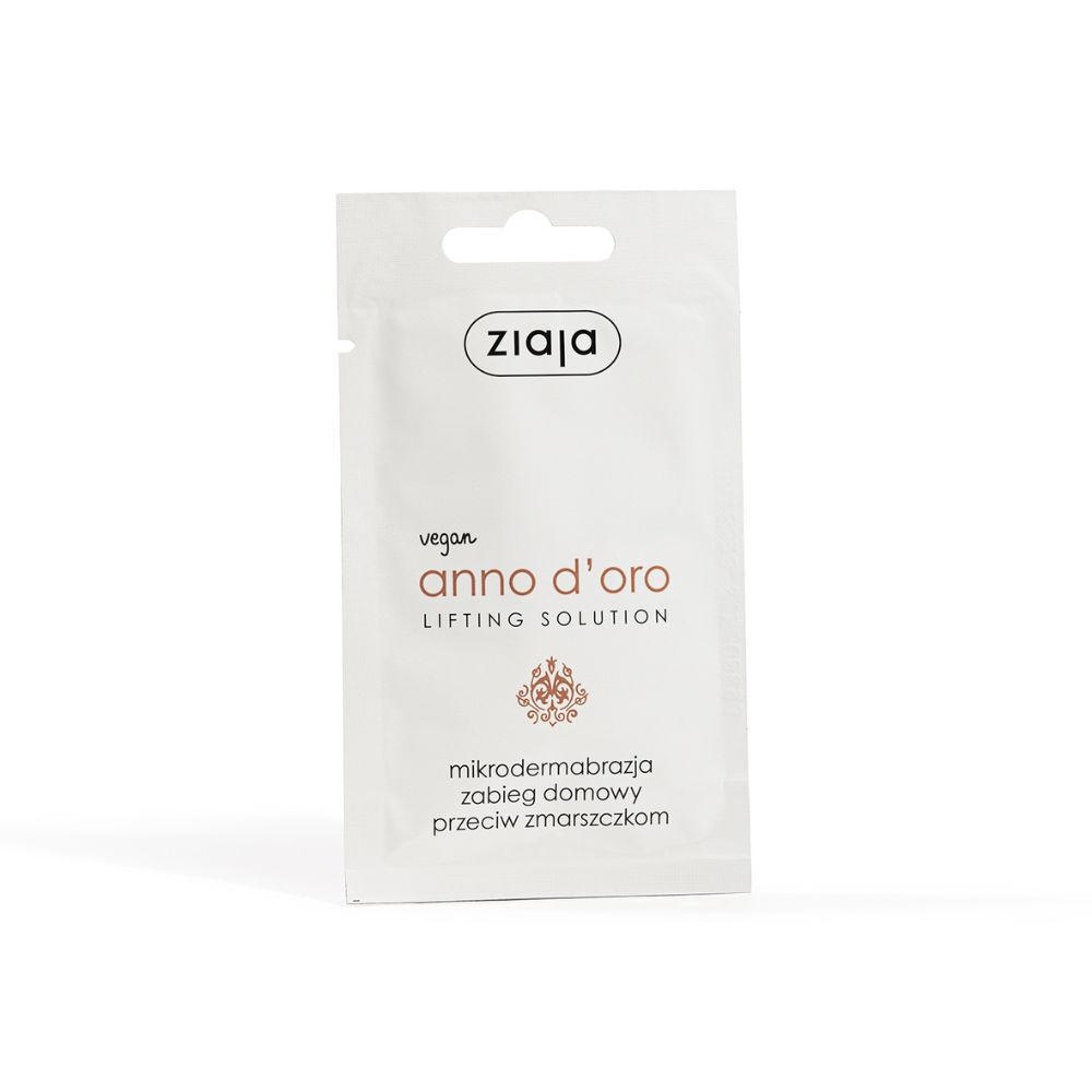Ziaja Anno D'oro mikrodermabrazja peeling saszetka 7 ml miniaturka