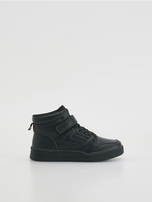 Reserved - Buty na rzepy - czarny