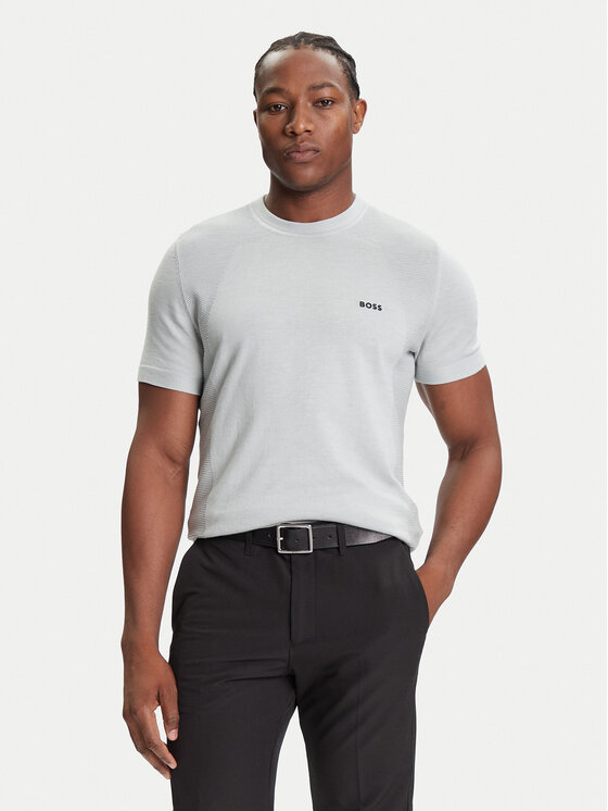 BOSS T-Shirt K_Momentum 50541952 Szary Regular Fit