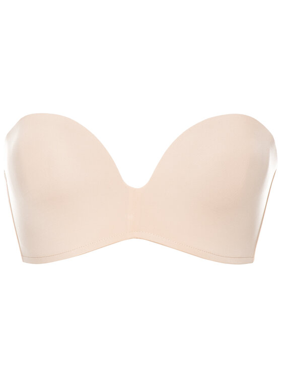 Wonderbra Biustonosz bardotka WB00032D Beżowy