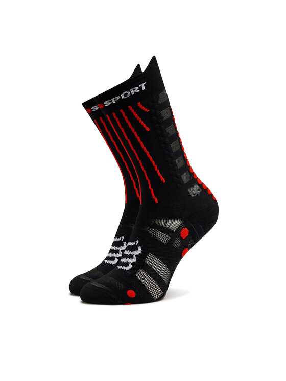 Compressport Skarpety długie Aero XU00054B Czarny miniaturka