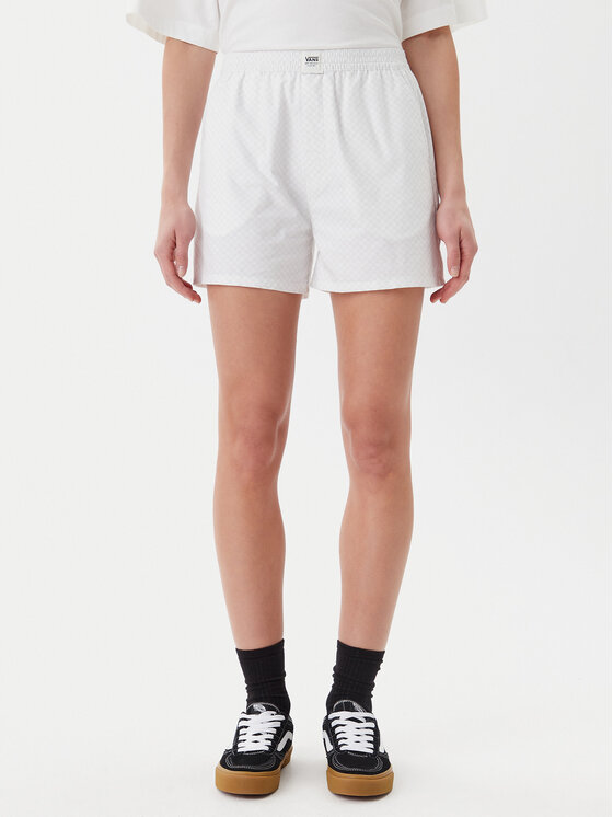 Vans Szorty sportowe Alicia VN000MBC Biały Regular Fit