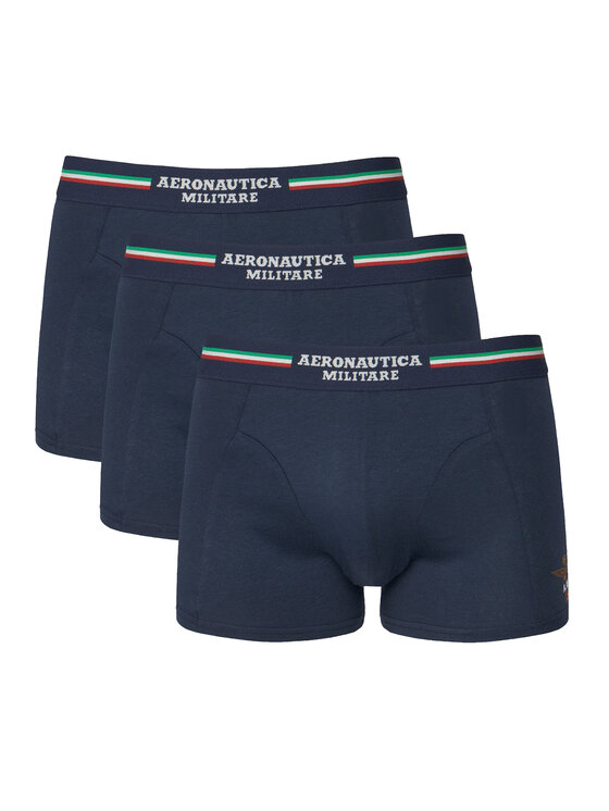 Aeronautica Militare Komplet bokserek AM1UBX001T Granatowy