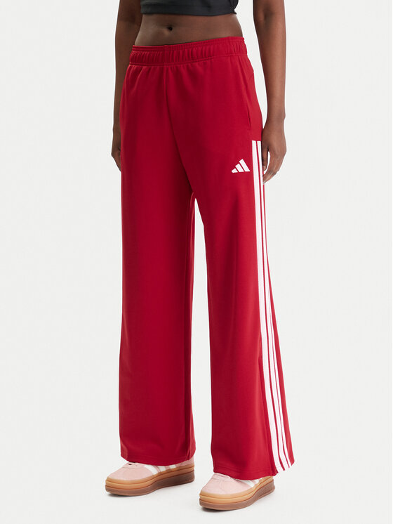adidas Spodnie dresowe House Of Tiro KD4298 Czerwony Wide Leg