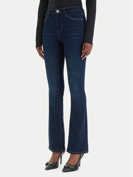 Guess Jeansy W6RA0L D6881 Granatowy