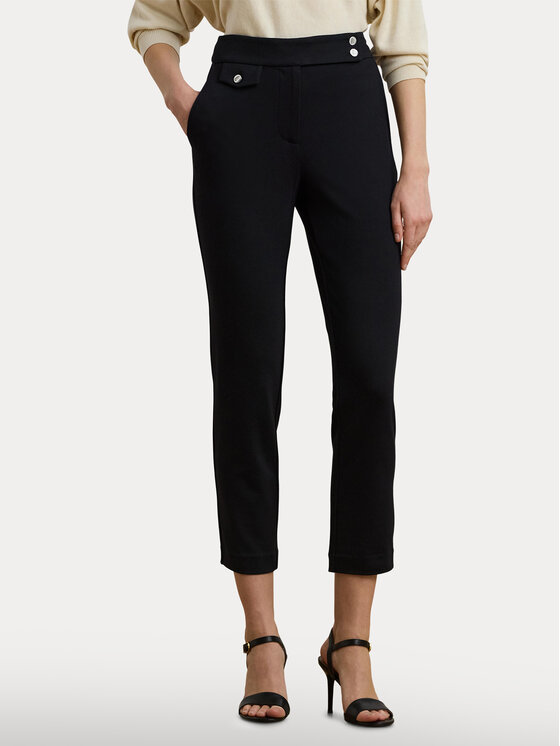 LAUREN RALPH LAUREN Spodnie materiałowe 200980023001 Czarny Straight Fit