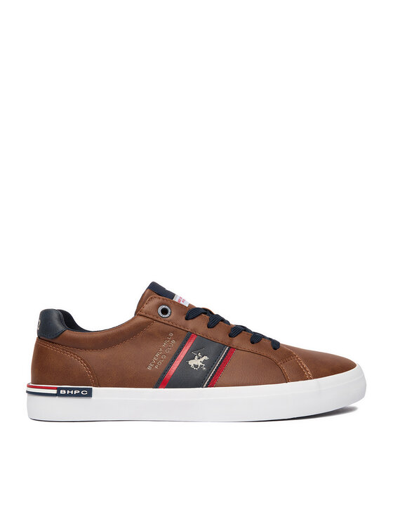 Beverly Hills Polo Club Sneakersy CEO-LUSITANO-01 Brązowy
