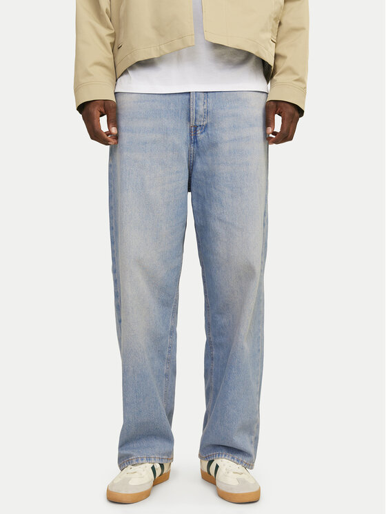 Jack & Jones Jeansy Ron Original 12270071 Niebieski Baggy Fit