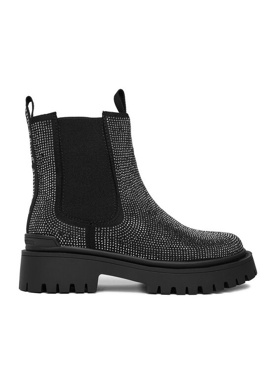 Juicy Couture Botki EO-CS6590-10 Czarny