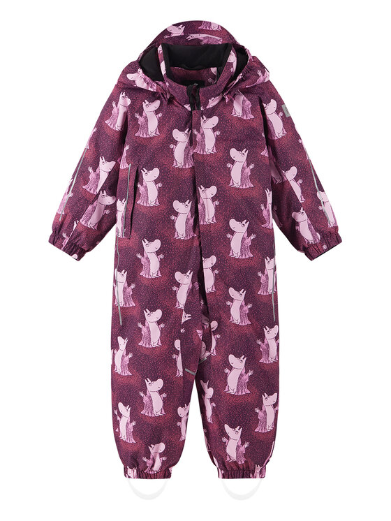 Reima Kombinezon zimowy Moomin Lyster 5100011D Fioletowy Regular Fit