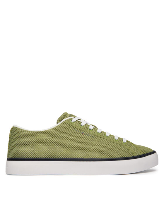 Tommy Hilfiger Tenisówki Harlem Core Ii Seasonal Textile FM0FM05820 Zielony