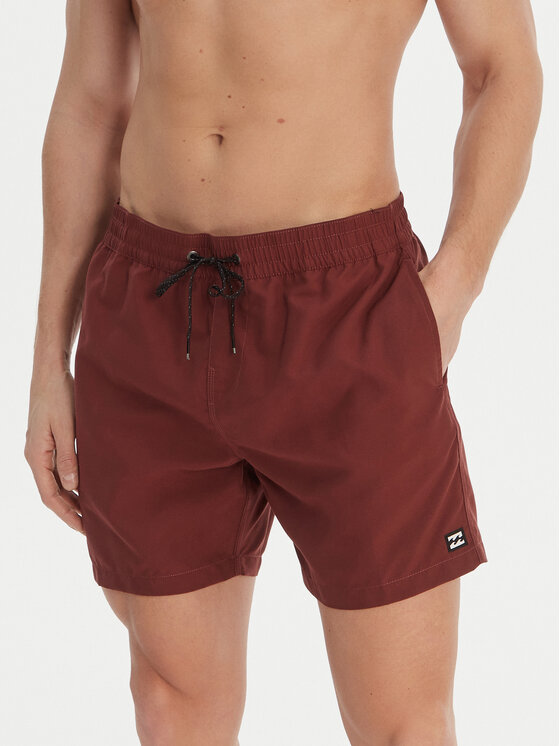 Billabong Szorty kąpielowe All Day EBYJV00134 Bordowy Regular Fit