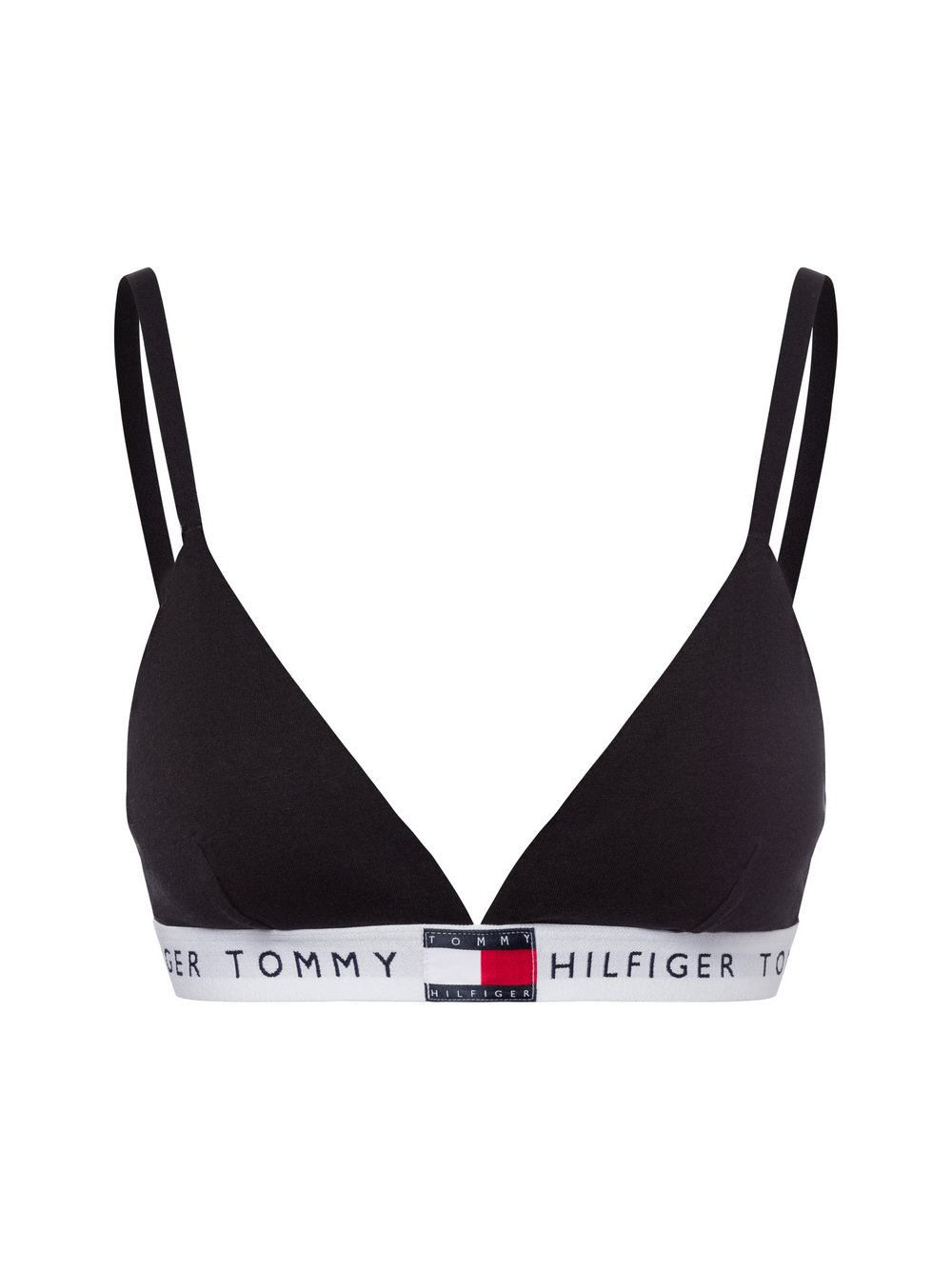 Tommy Hilfiger Biustonosz damski na fiszbinach - Triangle Kobiety Bawełna czarny, XL
