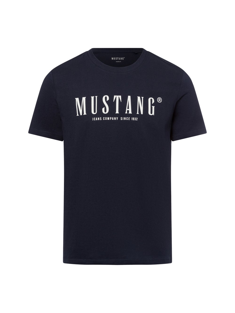 Mustang Koszulka męska - Austin Mężczyźni Bawełna niebieski, S