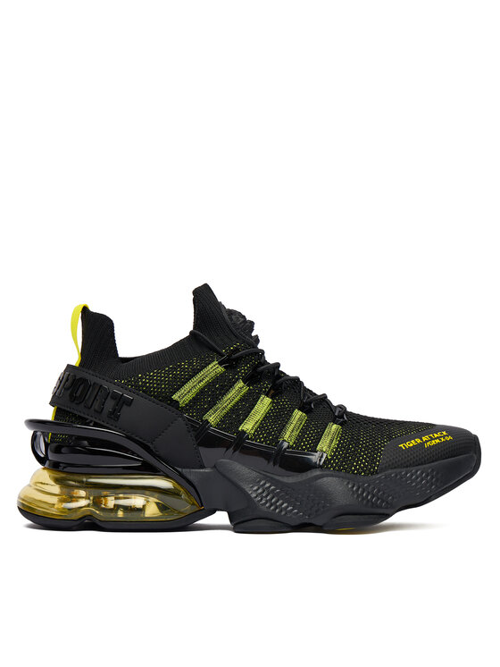 Plein Sport Sneakersy SAES USC0518 STE003N Czarny