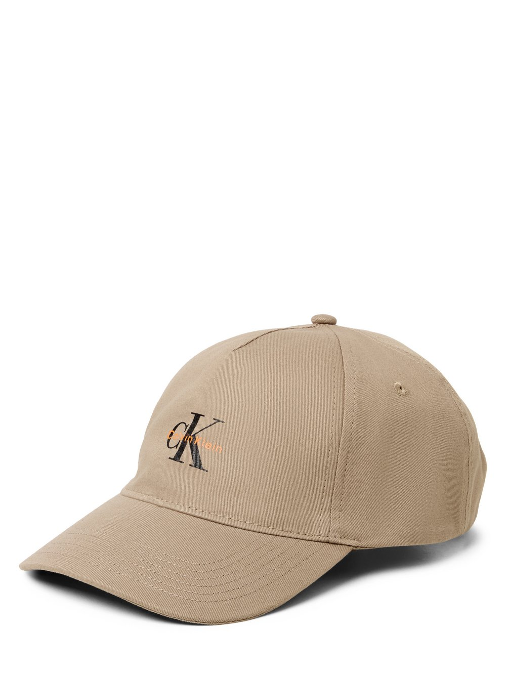 Calvin Klein Czapka męska Mężczyźni Bawełna (100%) brązowy, ONE SIZE