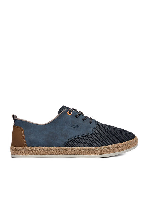 Rieker Espadryle CEO-B2648-14 Granatowy