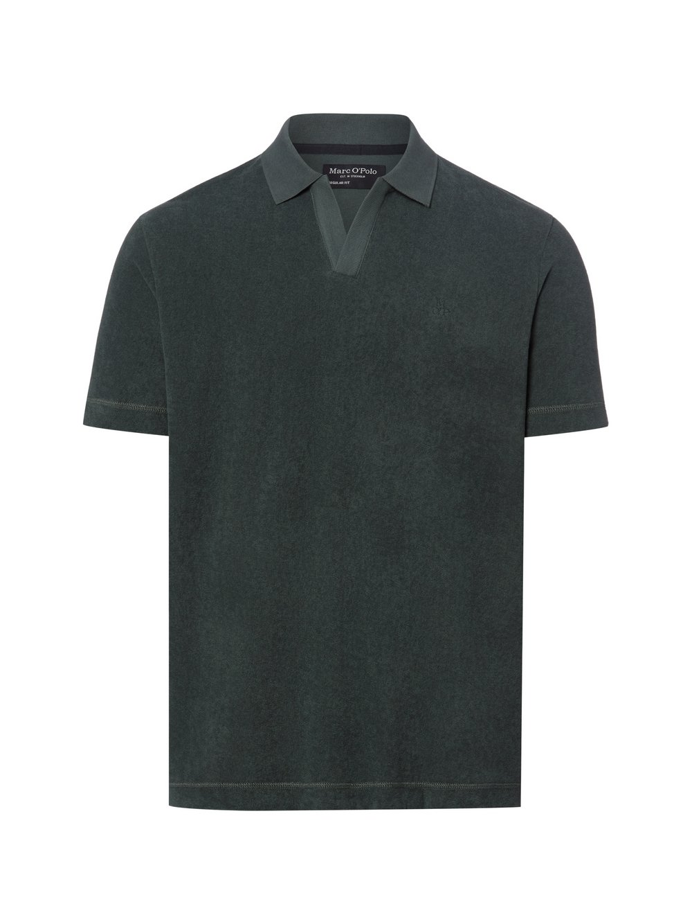 Marc O'Polo Męska koszulka polo Mężczyźni Bawełna (100%) szary, XL