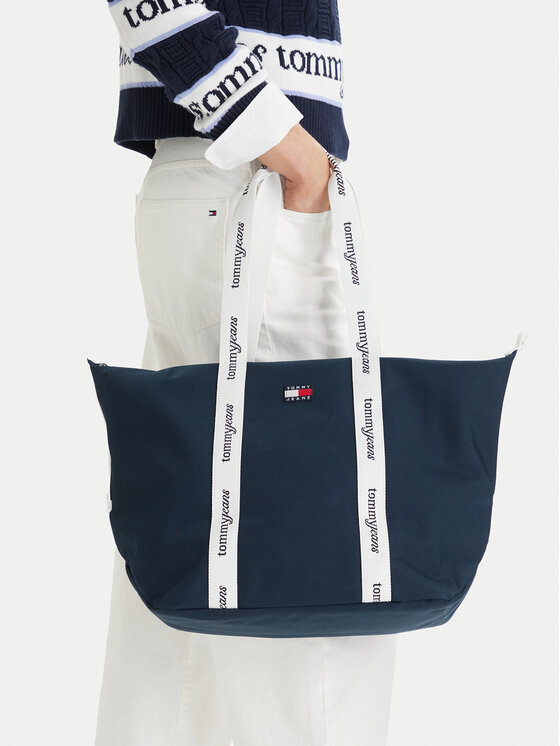 Tommy Jeans Torebka Tjw Ess Daily Tote AW0AW18461 Beżowy