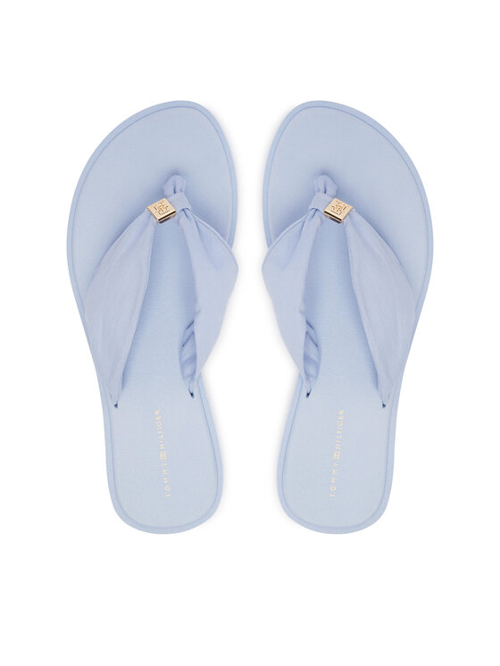 Tommy Hilfiger Japonki Th Scandi Soft Summer Sandal FW0FW09421 Niebieski jasny