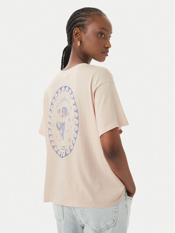 ONLY T-Shirt Celine 15374989 Różowy jasny Regular Fit